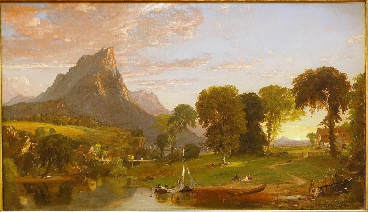 Vista vicino a Sherburne, Chenango County, New York - Museo Nazionale di Arte Renia, Sofia
